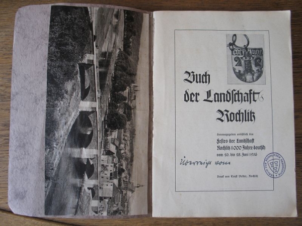 Buch der Landschaft, Rochlitz, 1936