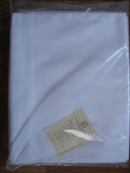 Bettlaken DDR, 2 Stück, VEB Planet Wäschekonfektion Eppendorf, #1