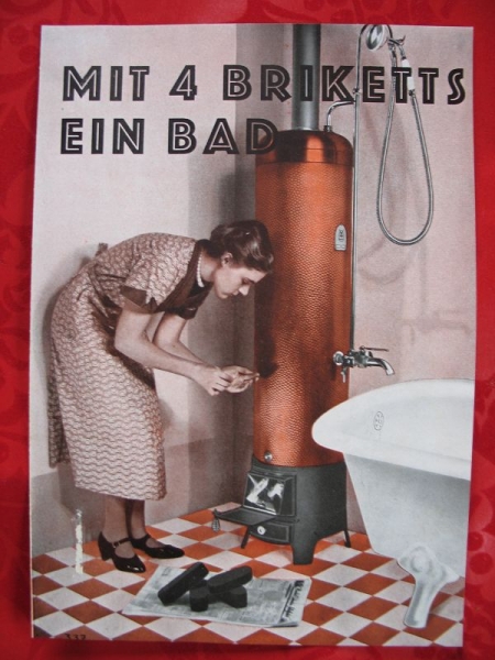 Vaillant Badeofen, Prospekt um 1930