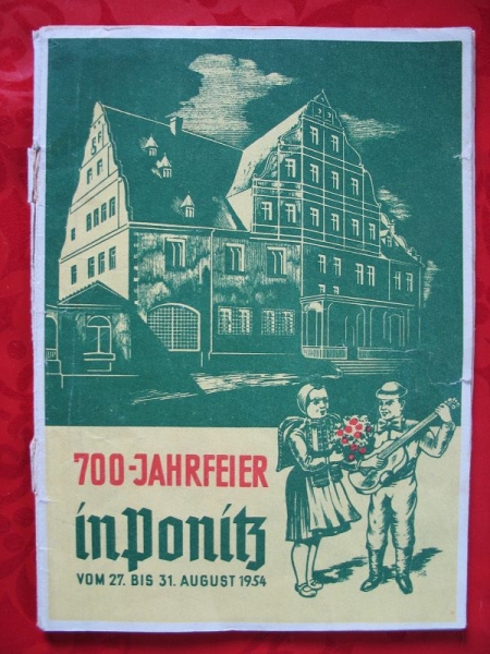 700- Jahrfeier in Ponitz, 1954