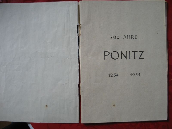 700- Jahrfeier in Ponitz, 1954