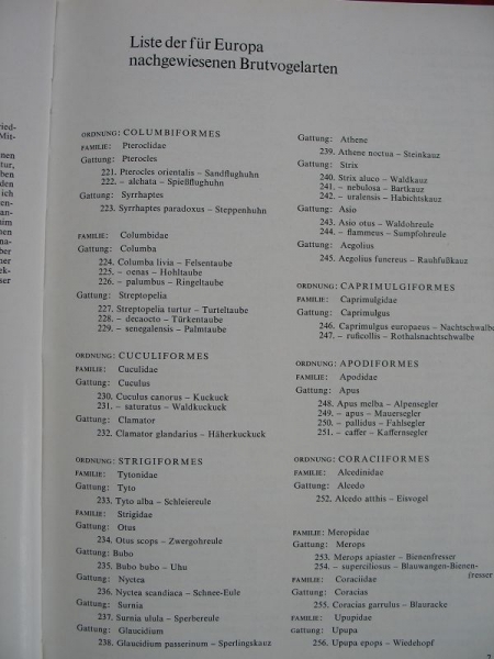 Die Eier der Vögel Europas, Band 2, 1976, #1