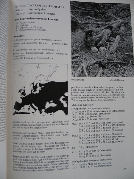 Die Eier der Vögel Europas, Band 2, 1976, #1