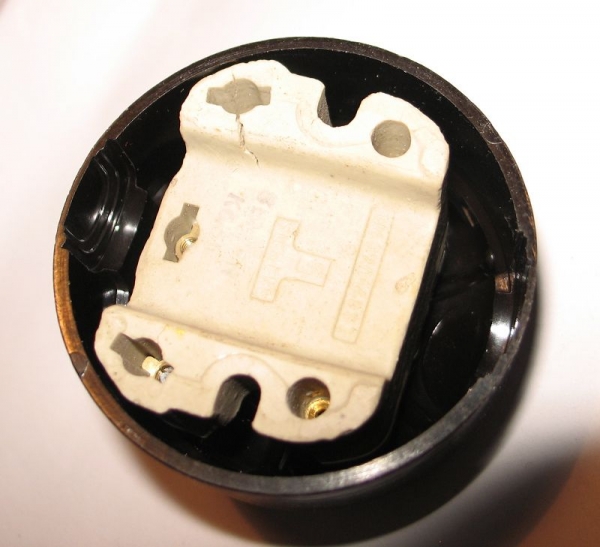 Serienschalter, Kippschalter, Bakelit, unbenutzt, #269