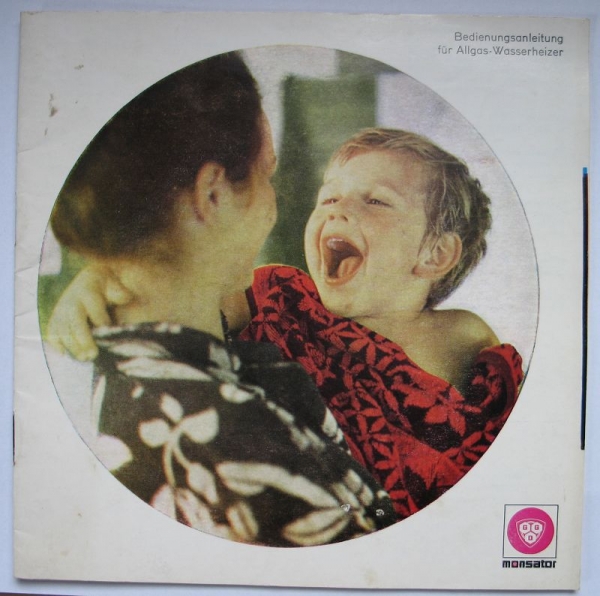 Allgas- Wasserheizer WG 25, Monsator, 1972