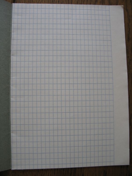 Schulheft, Rechenheft, Lineatur f, unbenutzt, #19