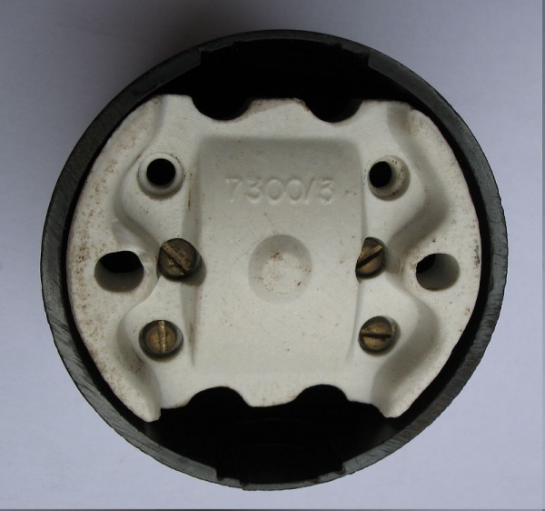 Ausschalter, Kippschalter, Bakelit, unbenutzt, #307