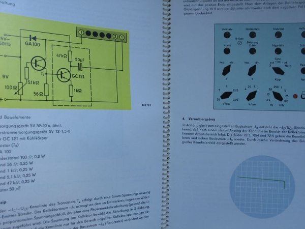 Oszillograf, Demonstrationsoszillograf ED 1-AB, 1974, Teil 3