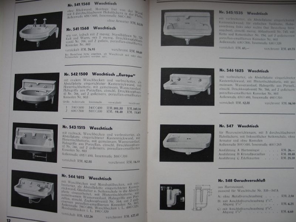 Sanitärkatalog 23, Emil Habert Dresden, 1938, #2