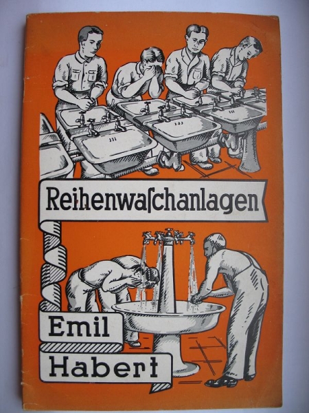 Reihenwaschanlagen, Emil Habert Dresden, 30-er Jahre