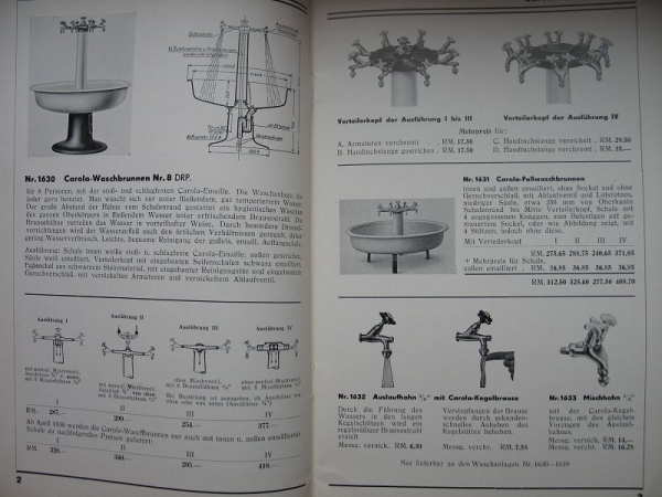 Reihenwaschanlagen, Emil Habert Dresden, 30-er Jahre