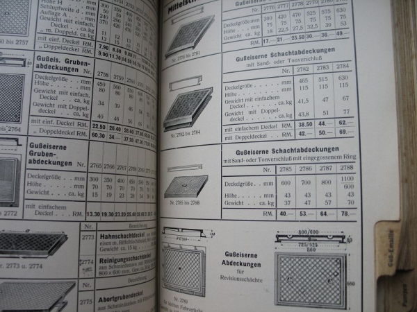 Albin Lins Nachf. Ernst Schilling Erfurt, Sanitär, Katalog 1930