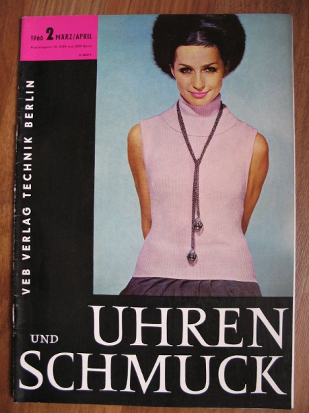 Uhren und Schmuck, DDR, Heft 2/ 1966, VEB Feingerätewerk Weimar