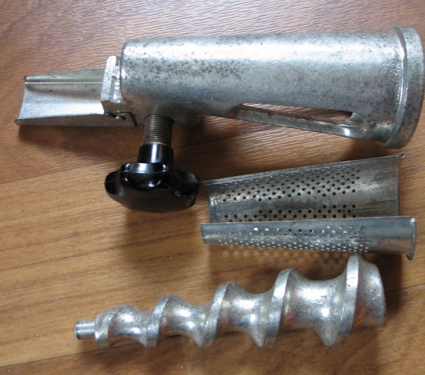 Fruchtpressenvorsatz Komet KM4, KM 4, auch für KM3, DDR, #12