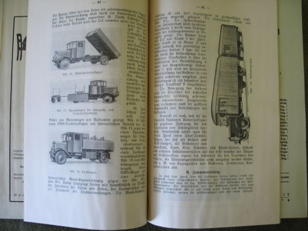 Der Kraftwagenführer, Karnack- Hachfeld, um 1930, Lanz, Deutz, NSU