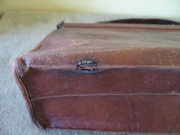 Tasche, Ledertasche, Handtasche, Arztkoffer, um 1920