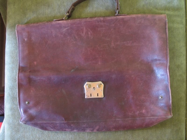 Tasche, Ledertasche, Aktentasche, um 1920