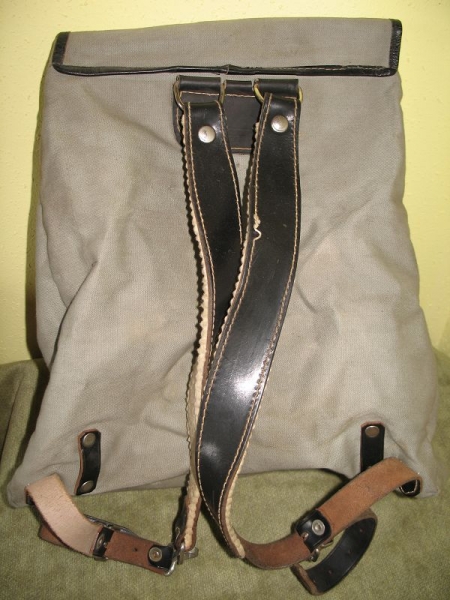 Rucksack, grau, 70-er Jahre, Sport Bächtold Zürich