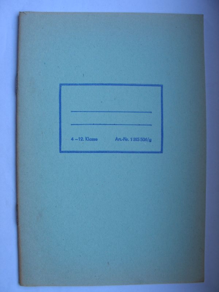 Schulheft, Rechenheft, Lineatur g, 4. bis 12. Klasse, unbenutzt, #28
