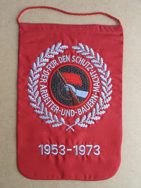 Wimpel Kampfgruppen der DDR, 1953- 1973