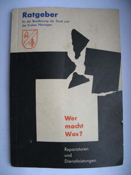 Wer macht was?, Ratgeber Kreis Meiningen, DDR 1964