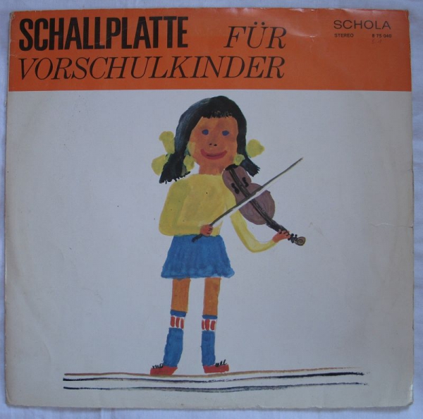 Schallplatte für Vorschulkinder, Schola, DDR 1974, #64