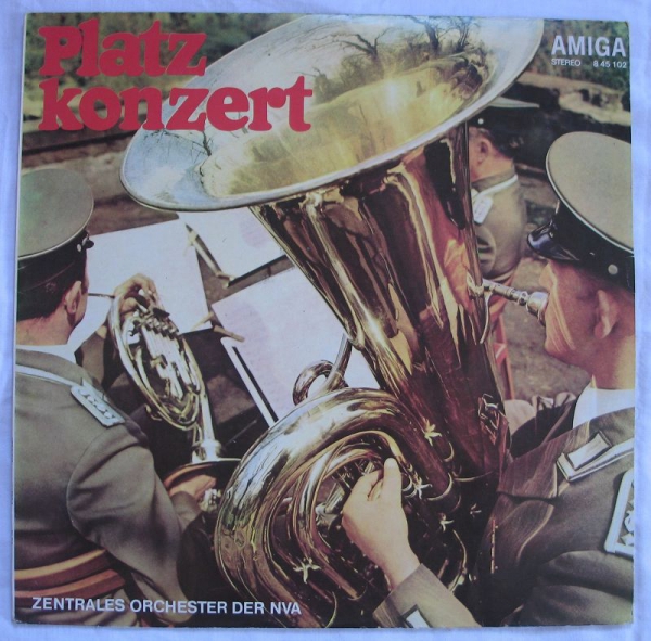 Platzkonzert, Orchester der NVA, Amiga LP, DDR 1972- 74, #76