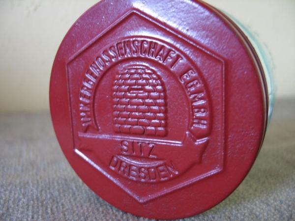 Honigglas, Imkergenossenschaft E.G.M.B.H. Sitz Dresden, unbenutzt
