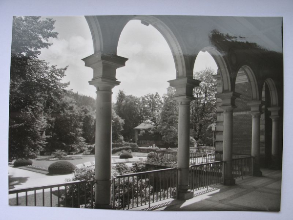 Staatsbad Bad Elster, Blick vom Kurhaus, 1975, #12