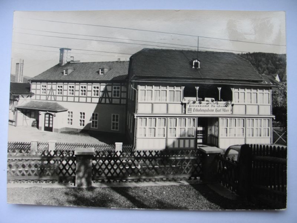 Schwarzburg, Erholungsheim "Karl-Marx" der IG Wismut, 1965, #48