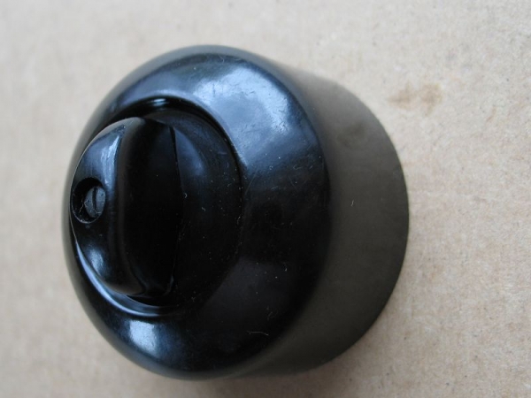 Serienschalter Bakelit, Aufputz, IKA EFR, unbenutzt, #140*