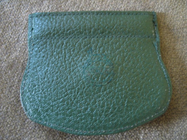 Portemonnaie RENAK, grün, VEB Renak- Werke Reichenbach