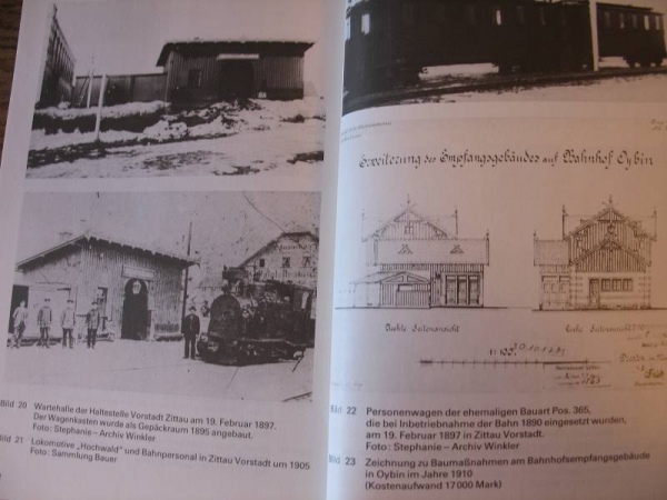 Reverenz für eine kleine Bahn, Zittau, Oybin, Jonsdorf, Bertsdorf