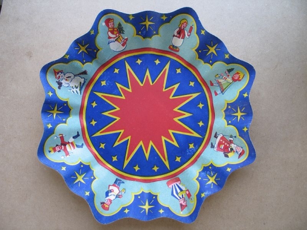 Weihnachtsteller, Pappteller, Weihnachtspappteller, #9