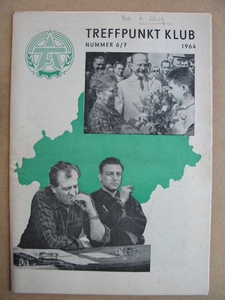 Treffpunkt Klub, Ausgabe Juni/ Juli 1964, Harald Seime, H.H. Körting Dornburg
