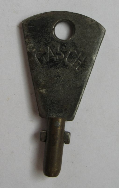 Zündschlüssel GASCH, aus den 30-er Jahren ?? #37