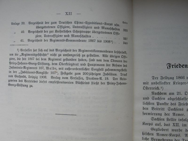 Königlich Sächsisches 8. Infanterie-Regiments Nr. 107, 1867 - 1891