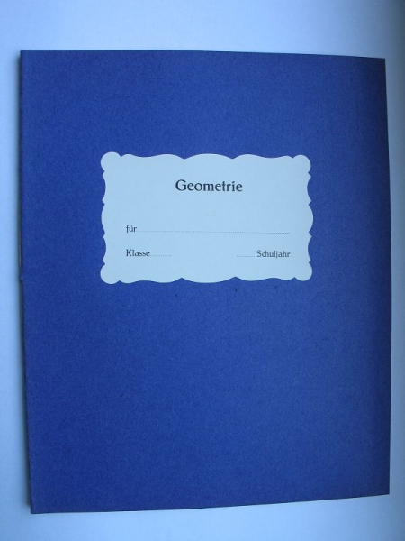 Schulheft, Geometrie, unbenutzt, 30-er Jahre, #30