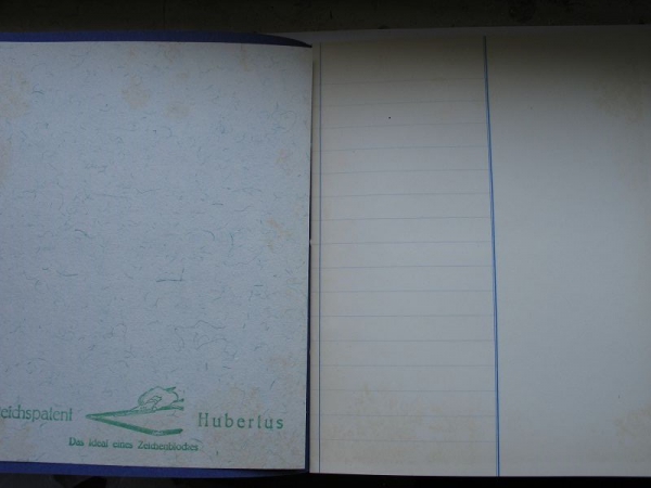 Schulheft, Geometrie, unbenutzt, 30-er Jahre, #30