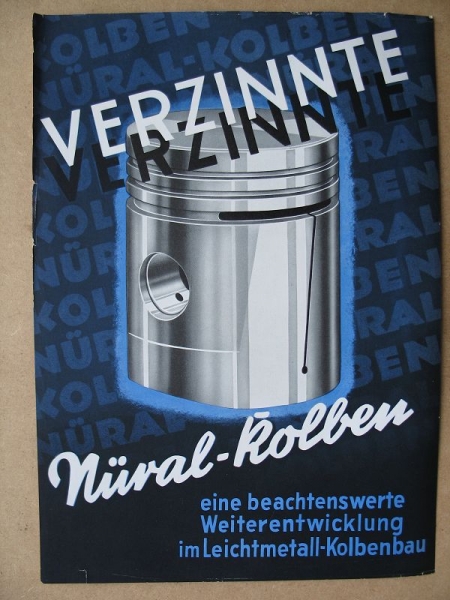 Nüral Kolben, Aluminiumwerke Nürnberg, Prospekt um 1940