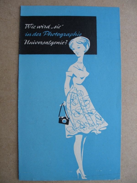 Objektive Meyer Optik, VEB Feinoptisches Werk Görlitz, 1961