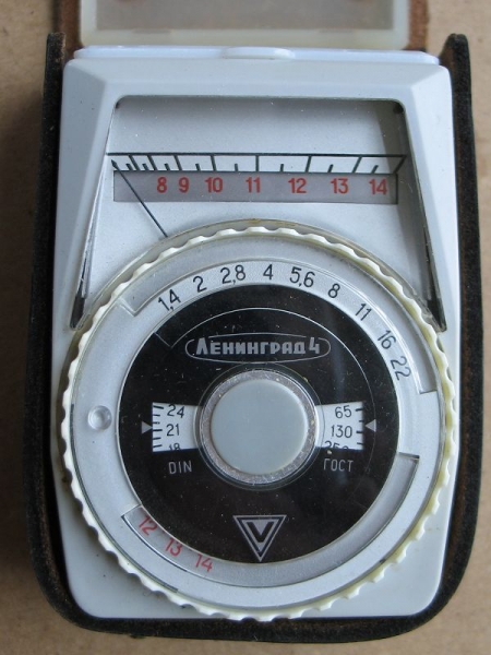Belichtungsmesser DDR, Leningrad 4, UdSSR, CCCP