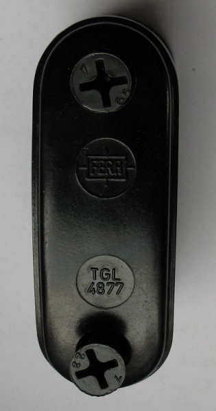 Kabelschelle FERA, DDR, BAKELIT, bis 35 mm, #32