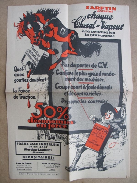 ZARF, ZARFTIN, Franz Zschenderlein Werdau- Leubnitz, 30-er Jahre