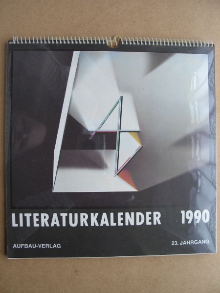 Literaturkalender 1990, DDR