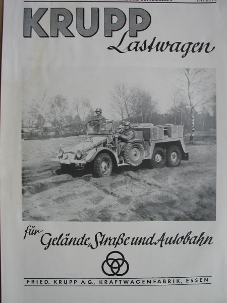 Krupp Lastwagen Essen, L2 H 43, L 2 H 143, Wehrmacht, 1941 #3