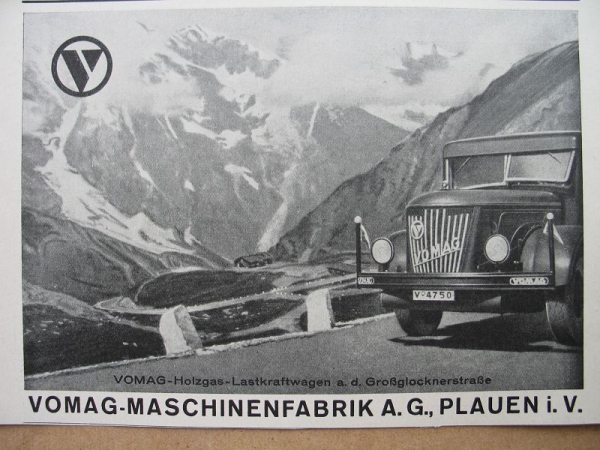 VOMAG Holzgas- LKW, Plauen Vogtland, 1941 #2