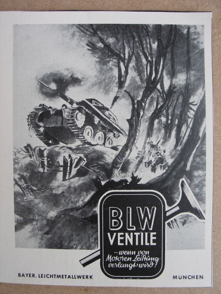 BLW Ventile, Bayer. Leichtmetallwerk, 1941 #1