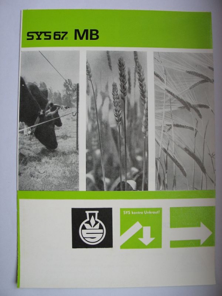 Prospekt SYS 67 MB, VEB Synthesewerk Schwarzheide, DDR 1973, #57