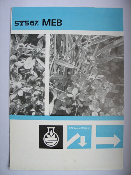 Prospekt SYS 67 MEB, VEB Synthesewerk Schwarzheide, DDR 1973, #59